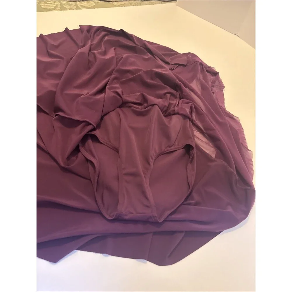 EUC Girls Weissman Purple Dance Recital Dress Costume Sz Large Child  12286